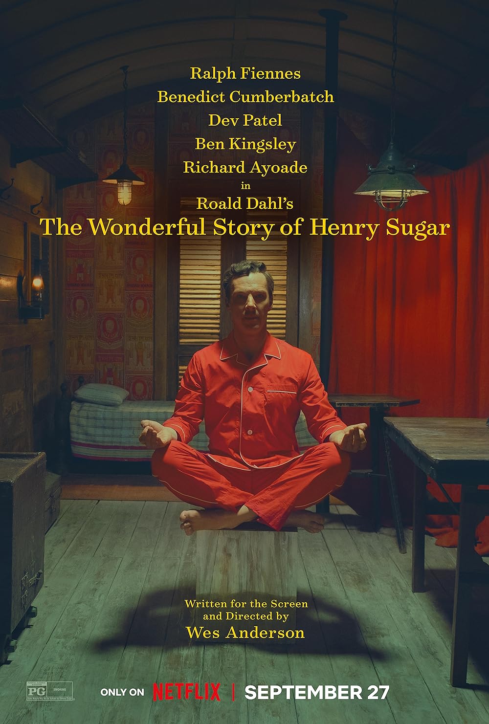 The Wonderful Story of Henry Sugar 2023 WEB-DL NF Hindi Dual Audio ORG Full Movie Download 1080p 720p 480p ESubs