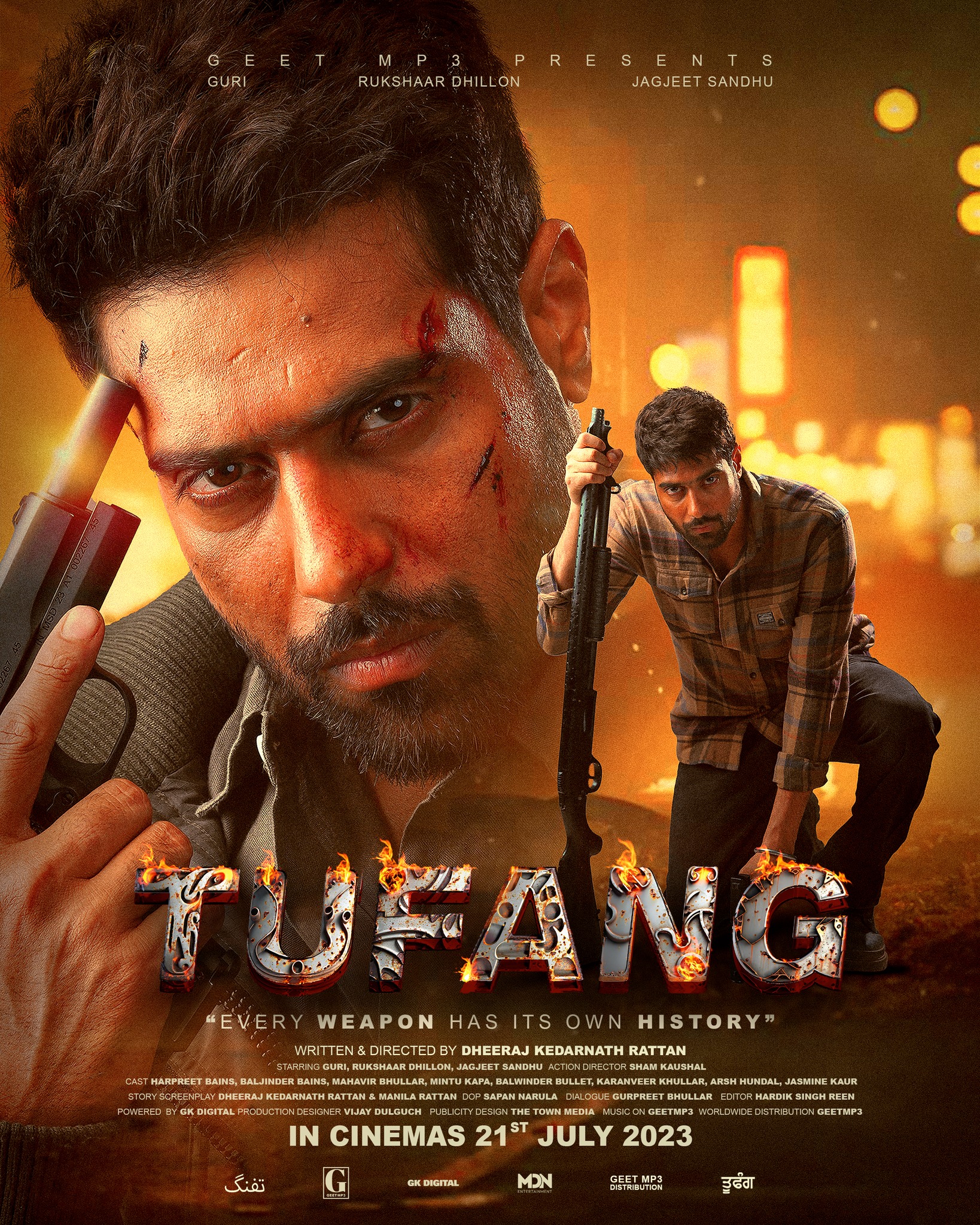 Tufang (2023) Punjabi Movie 500MB HDRip 480p ESubs Download