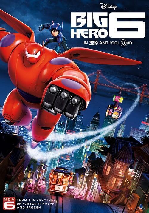 Big Hero 6 (2014) Hindi ORG Dual Audio 720p BluRay ESubs 950MB Download