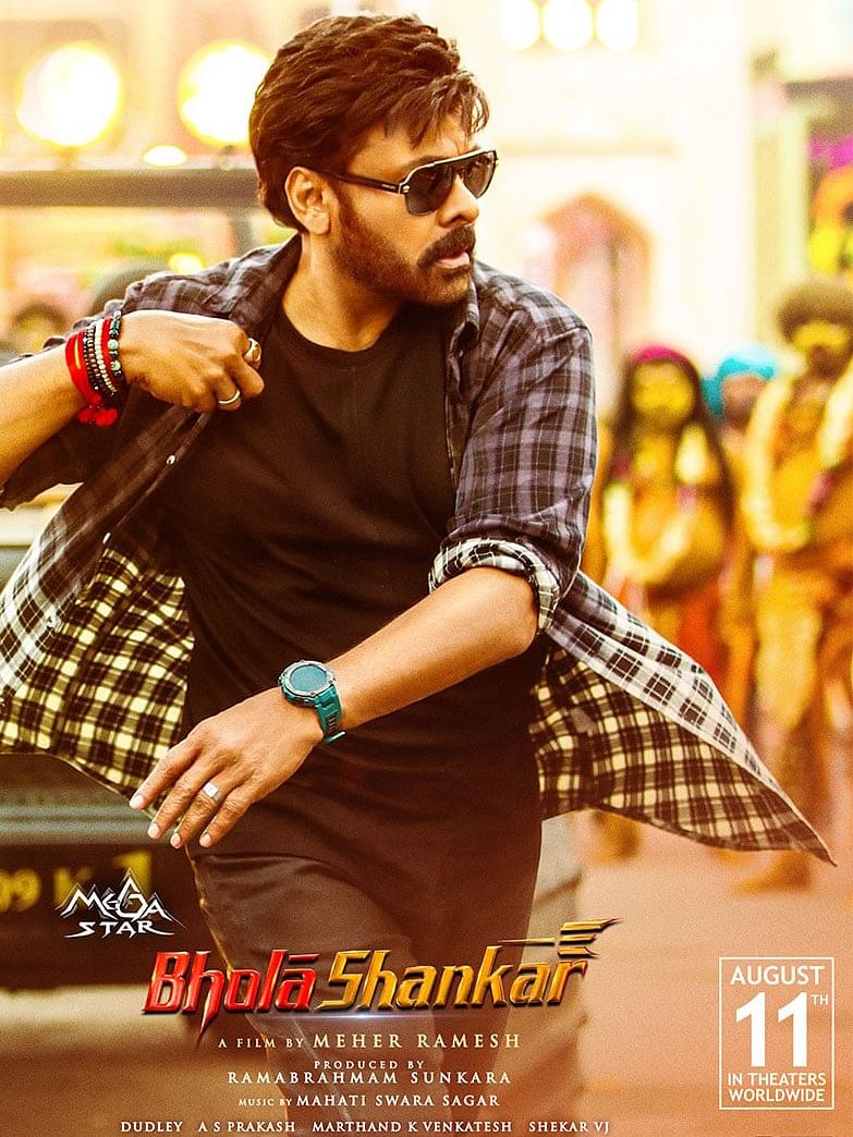 Bhola Shankar 2023 Hindi Dubbed ORG 750MB HDRip 720p HEVC x265 ESubs Download