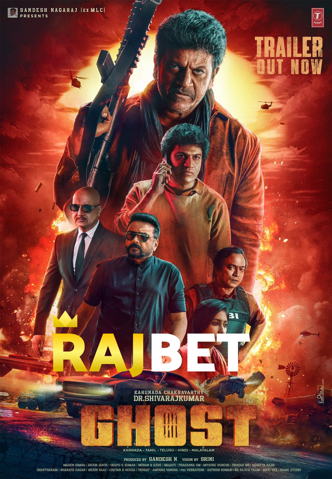 Ghost 2023 Hindi Dubbed 720p DVDScr 1.2GB Download