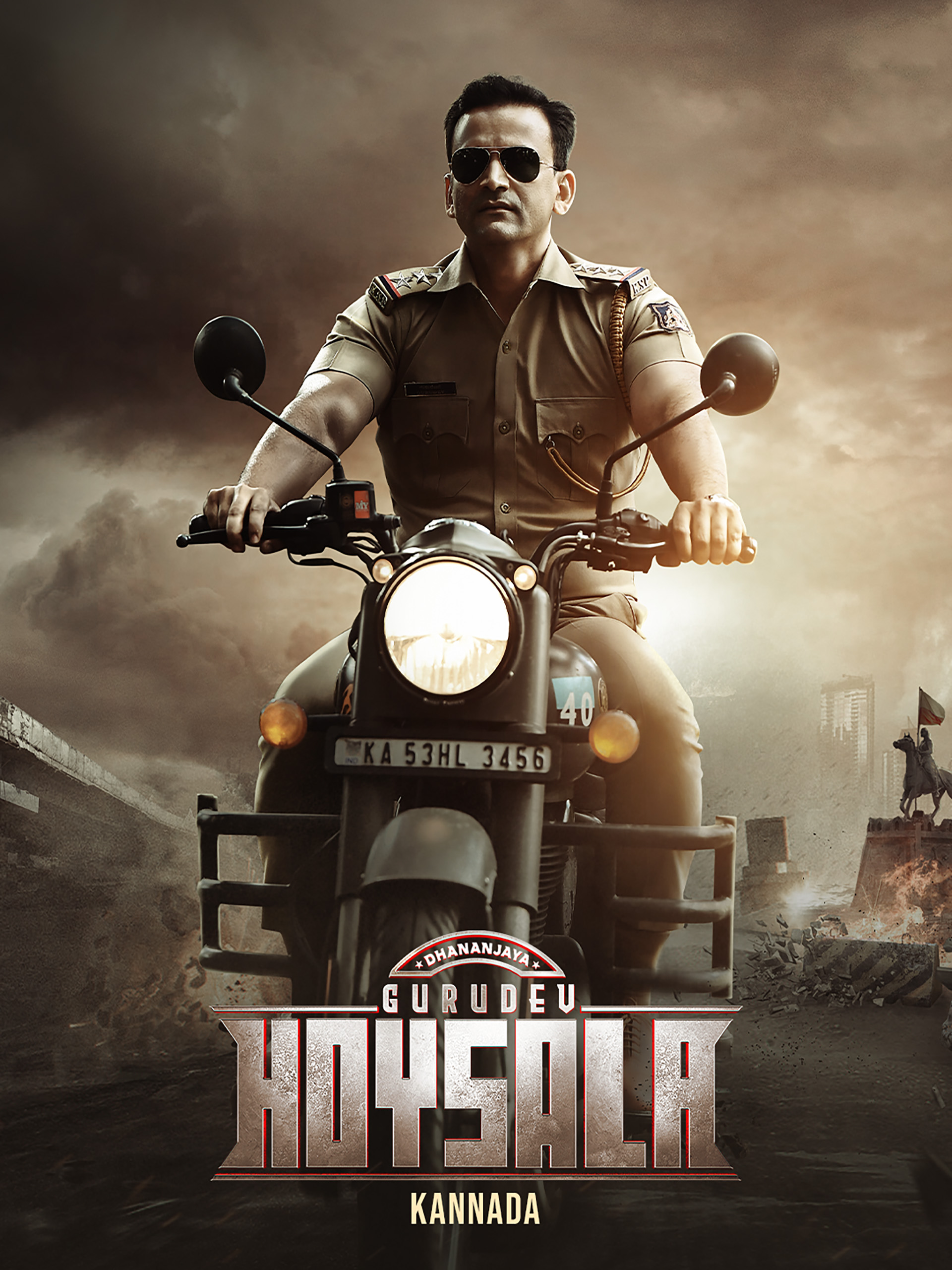 Gurudev Hoysala 2023 Hindi ORG Dual Audio 450MB UNCUT HDRip ESub 480p Download