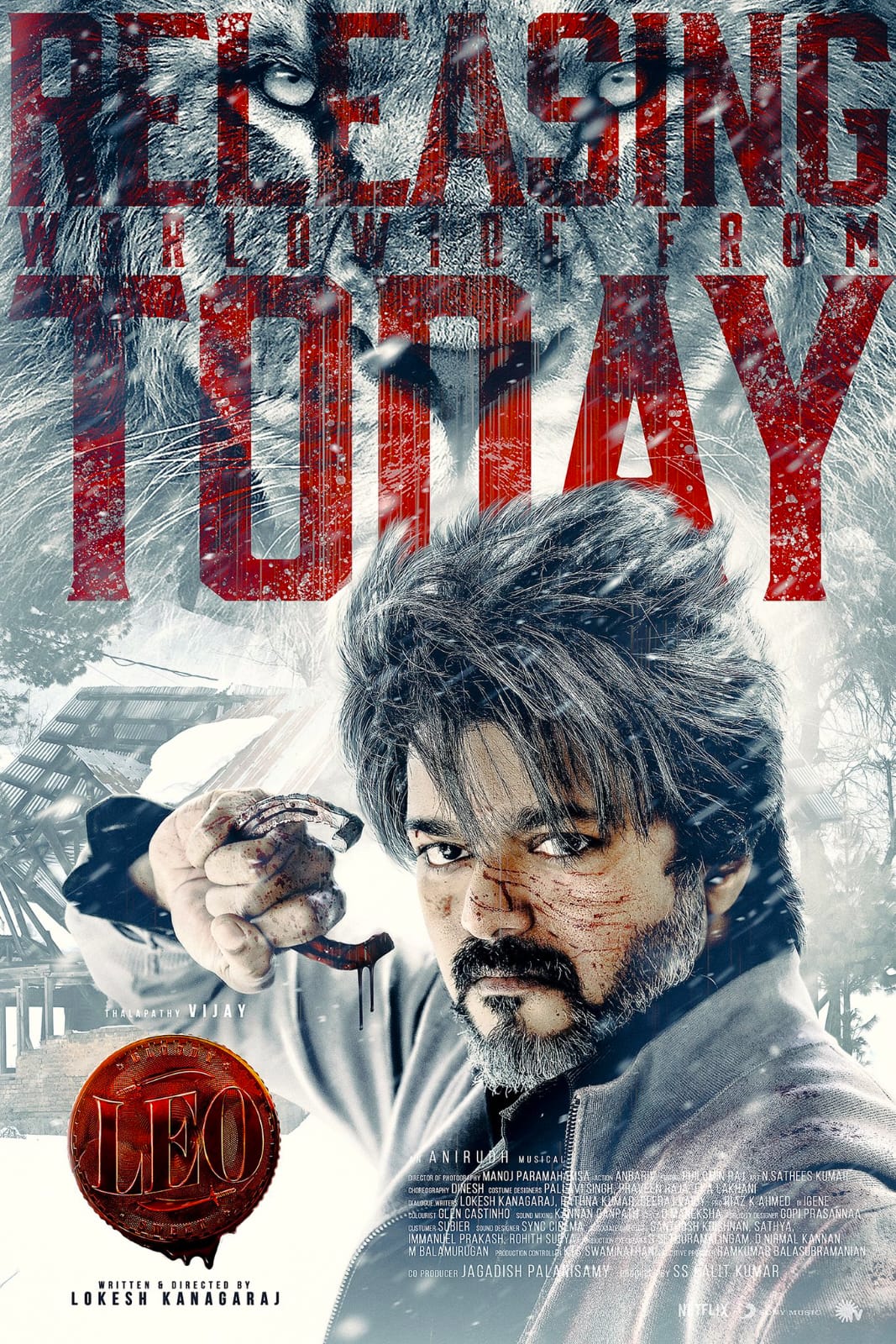 Leo 2023 Telugu Movie 1080p PreDVDRip 2.3GB Download