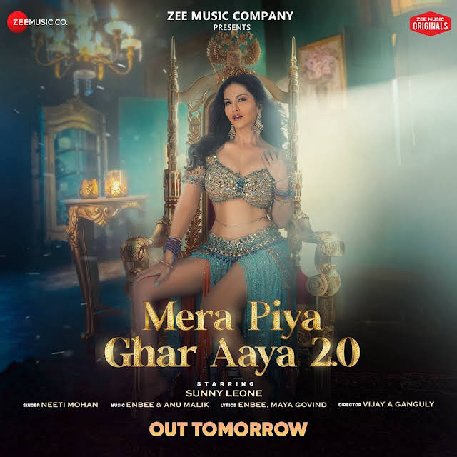 Mera Piya Ghar Aaya 2.0 2023 Sunny Leone Hindi Music Video 1080p HDRip Download