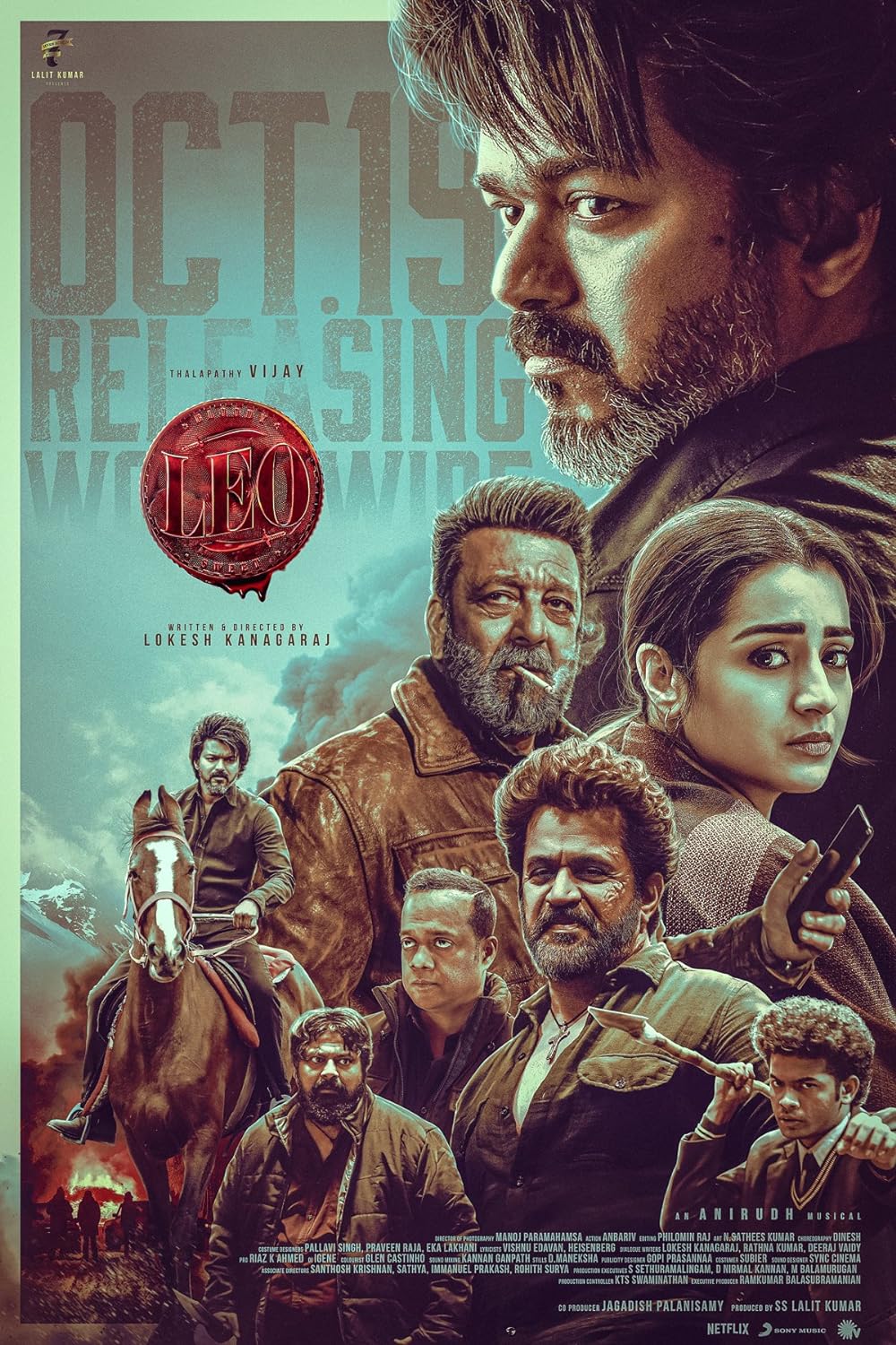 Leo 2023 Hindi Dubbed 720p PreDVDRip 900MB Download