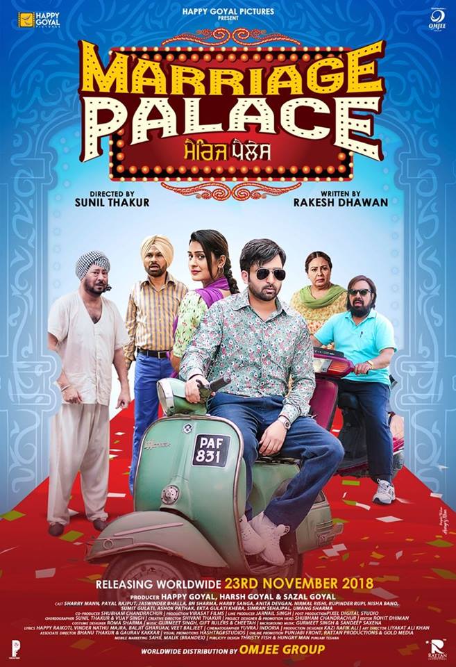 Marriage Palace 2018 WEB-DL Punjabi Full Movie Download 1080p 720p 480p ESubs