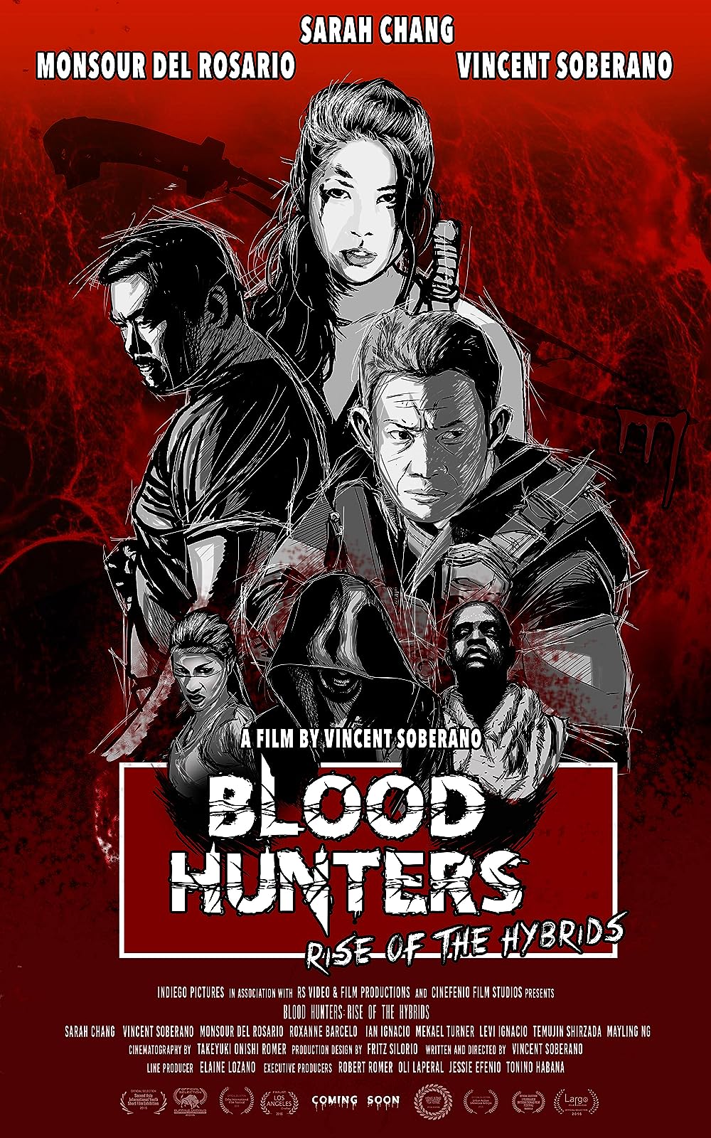 Blood Hunters : Rise of the Hybrids (2019) Dual Audio Hindi ORG 300MB WEBRip 480p ESubs