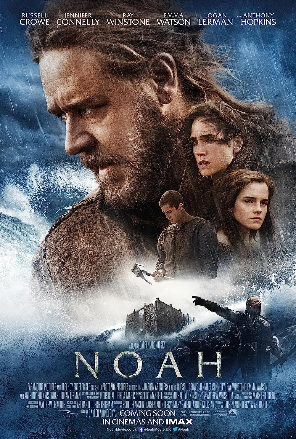 Noah 2014 Hindi ORG Dual Audio 1080p BluRay ESub 3GB Download