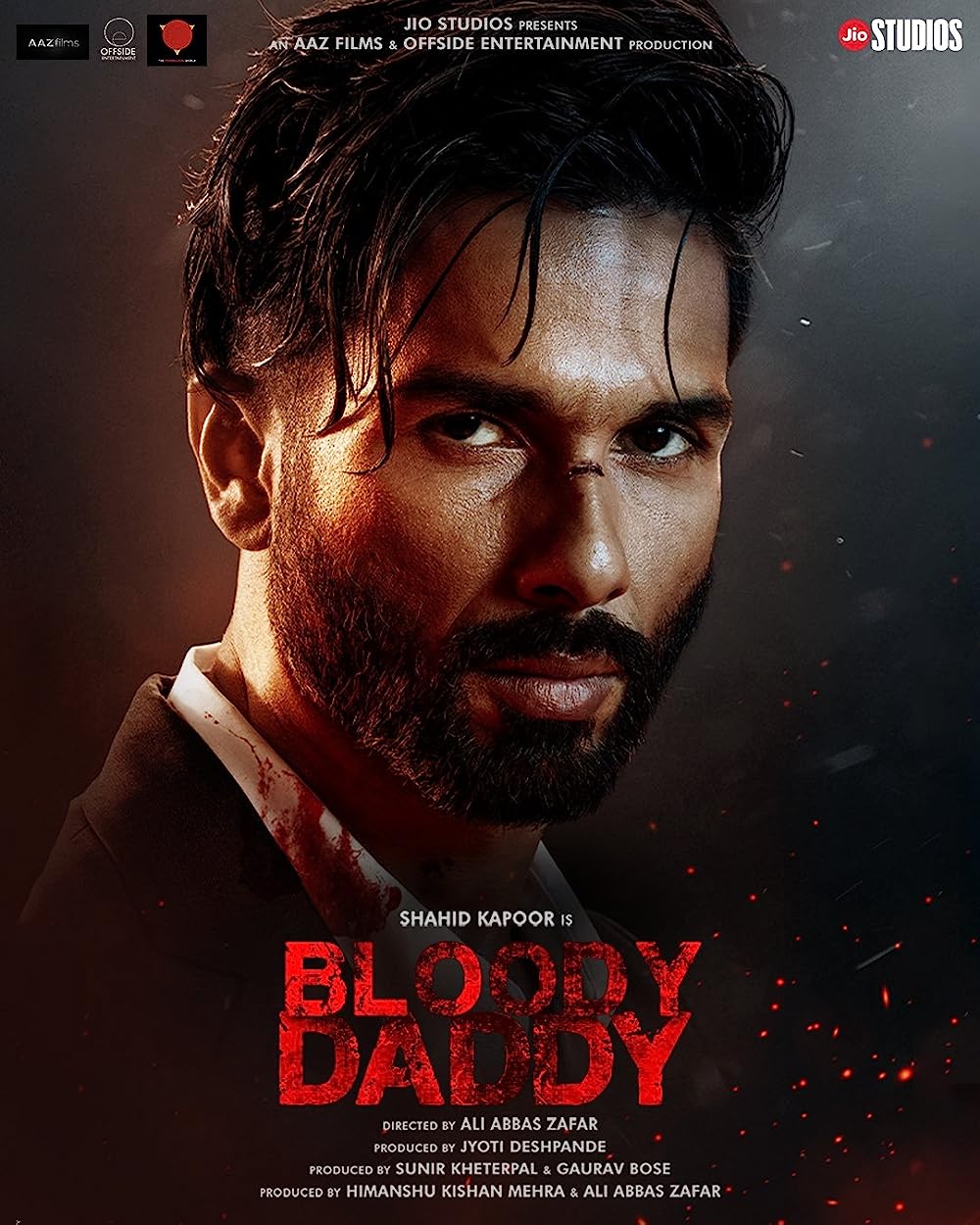 Bloody Daddy 2023 Hindi Movie 400MB Jio HDRip 480p ESub Download