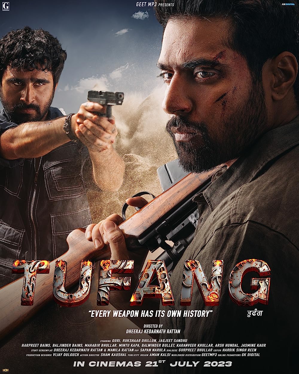 Tufang 2023 Punjabi Movie 720p DVDScr 1.2GB Download
