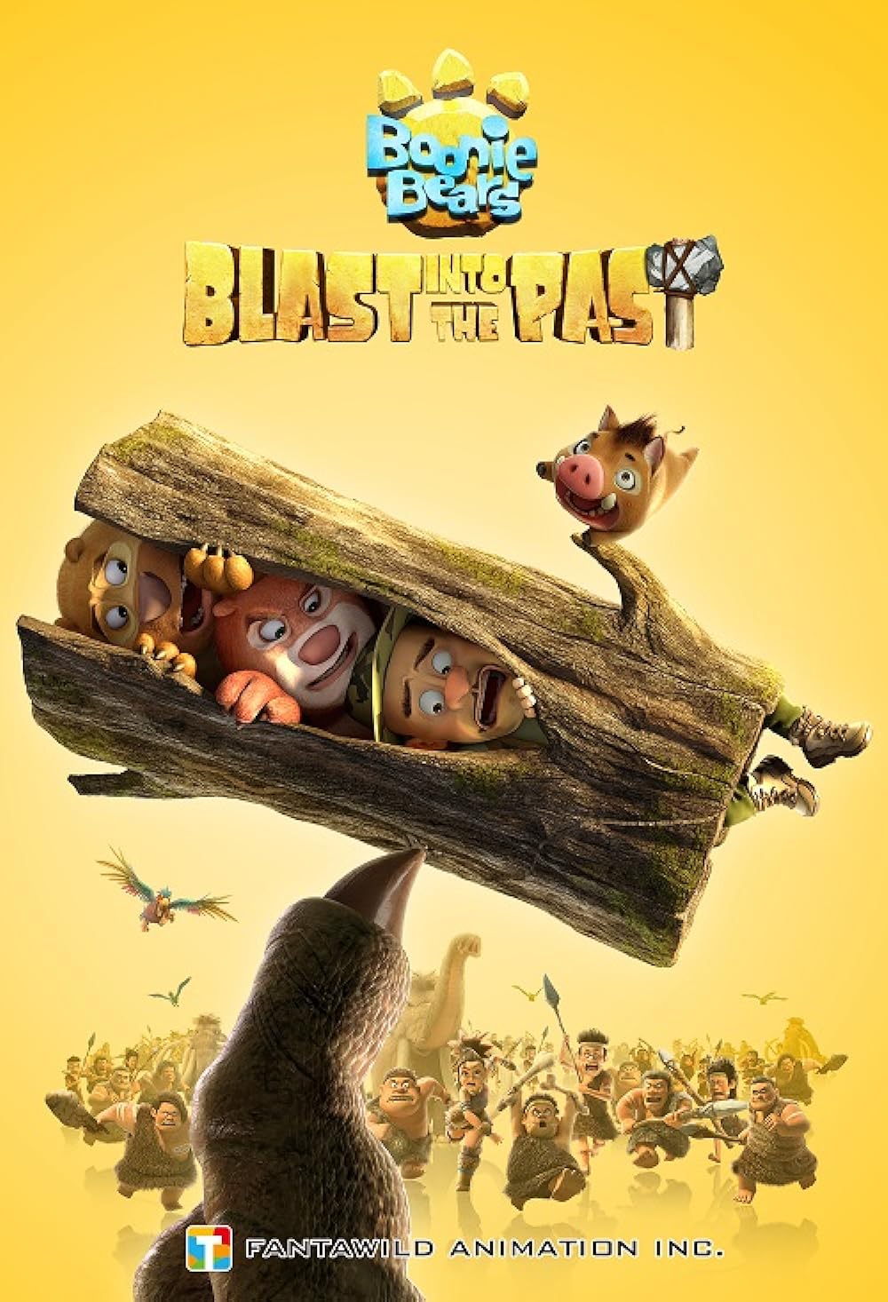 Boonie Bears Blast Into The Past 2019 Hindi ORG Dual Audio 300MB HDRip ESub 480p Download