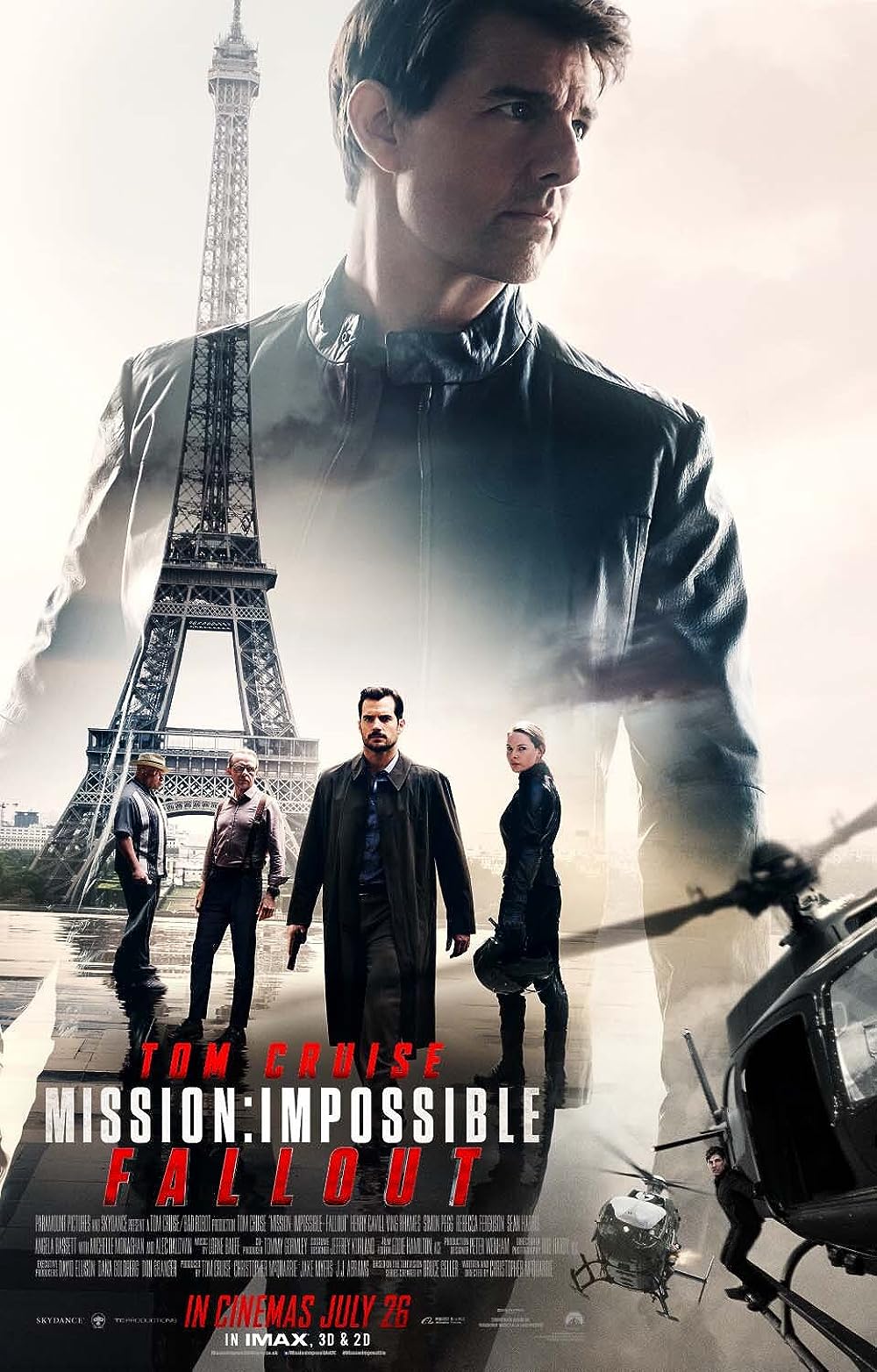 Mission Impossible Fallout 2018 Hindi ORG Dual Audio 500MB BluRay 480p ESub