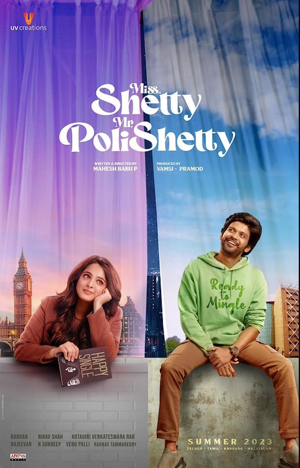 Miss Shetty Mr Polishetty 2023 Hindi ORG Dual Audio 1080p 720p 480p Download HDRip ESubs