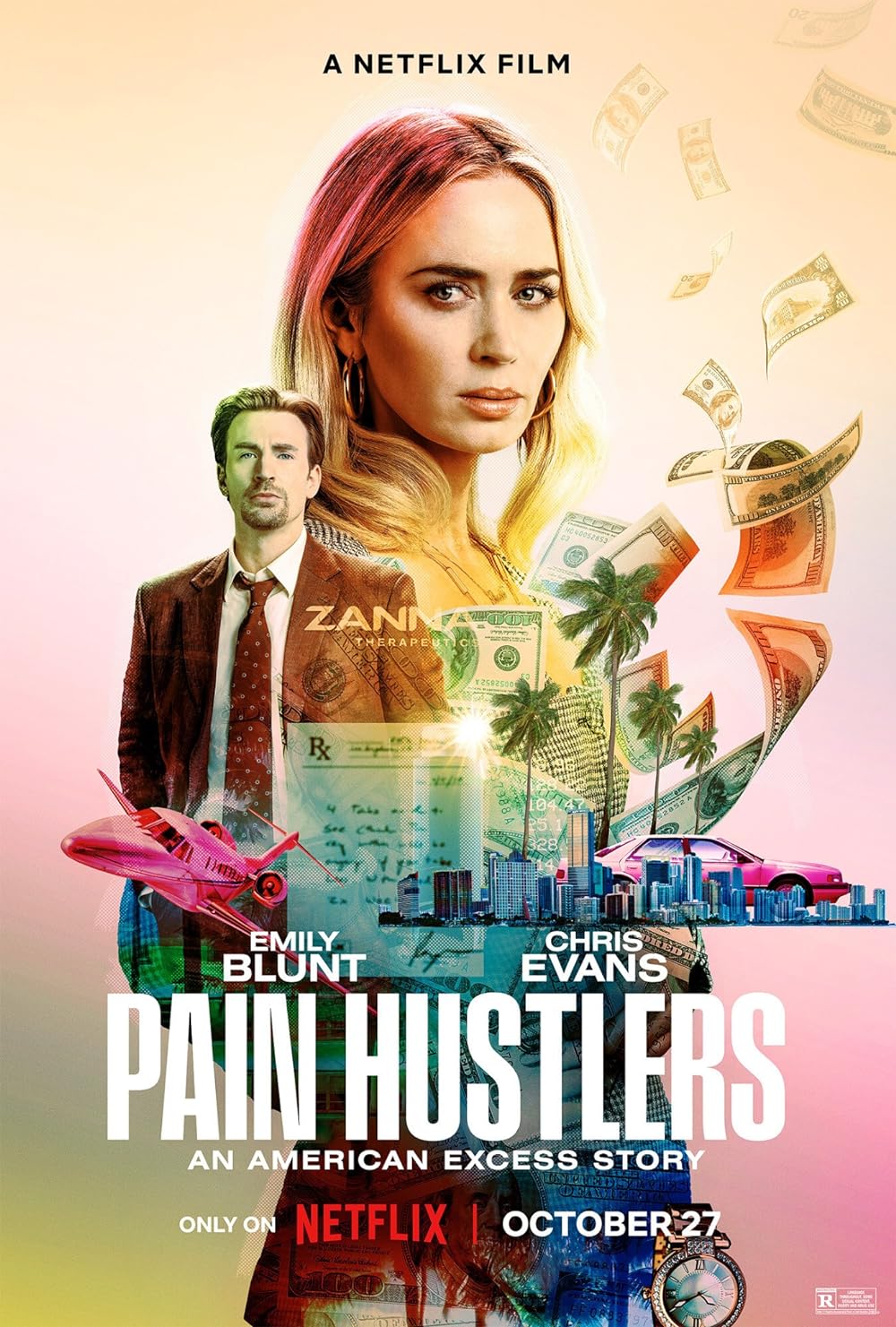 Pain Hustlers 2023 Hindi ORG Dual Audio 1080p 720p 480p NF HDRip ESub Download