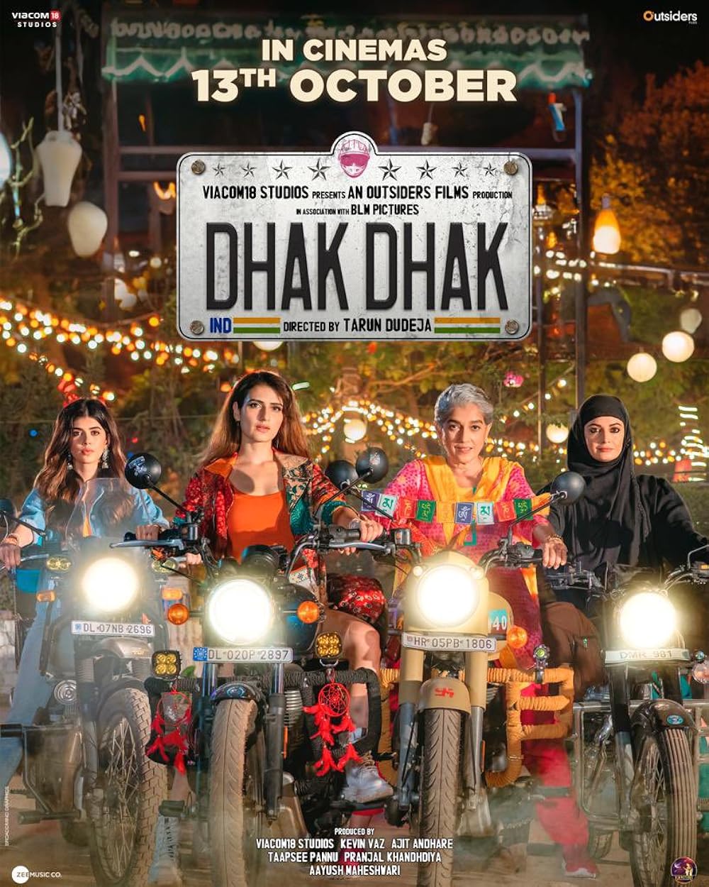 Dhak Dhak 2023 Hindi Movie 550MB PreDVDRip 480p Download