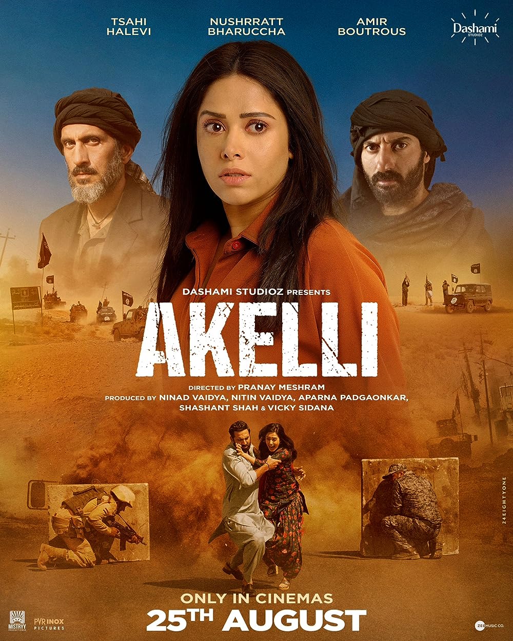 Akelli 2023 Hindi Movie 720p PreDVDRip 950MB Download