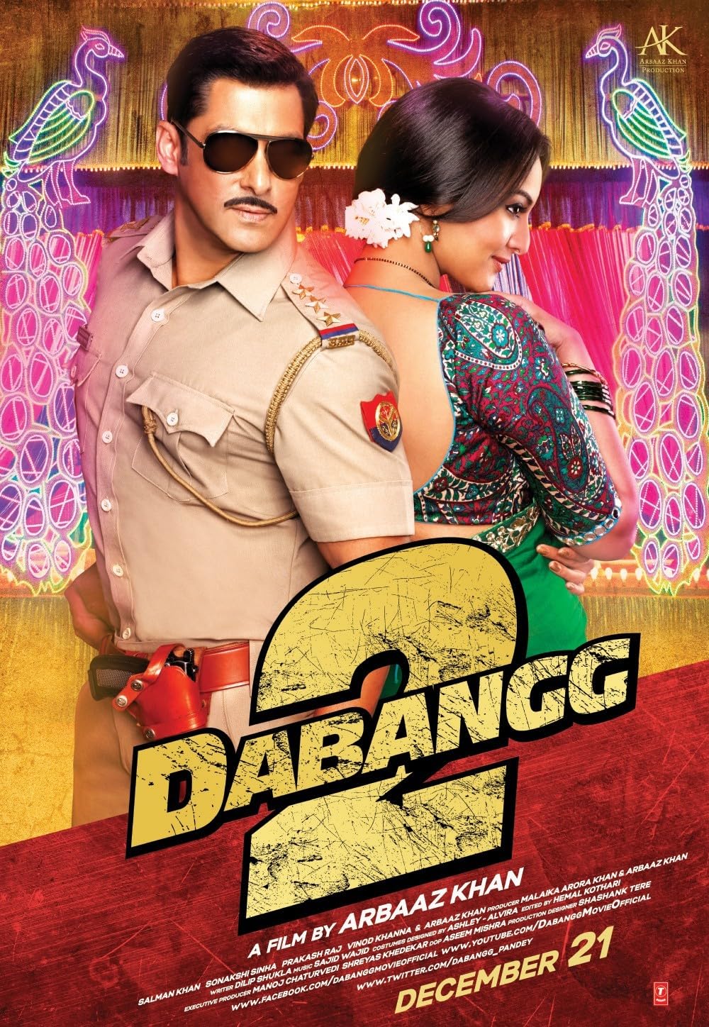 Dabangg 2 2012 Hindi Movie 1080p 720p 480p BluRay Download