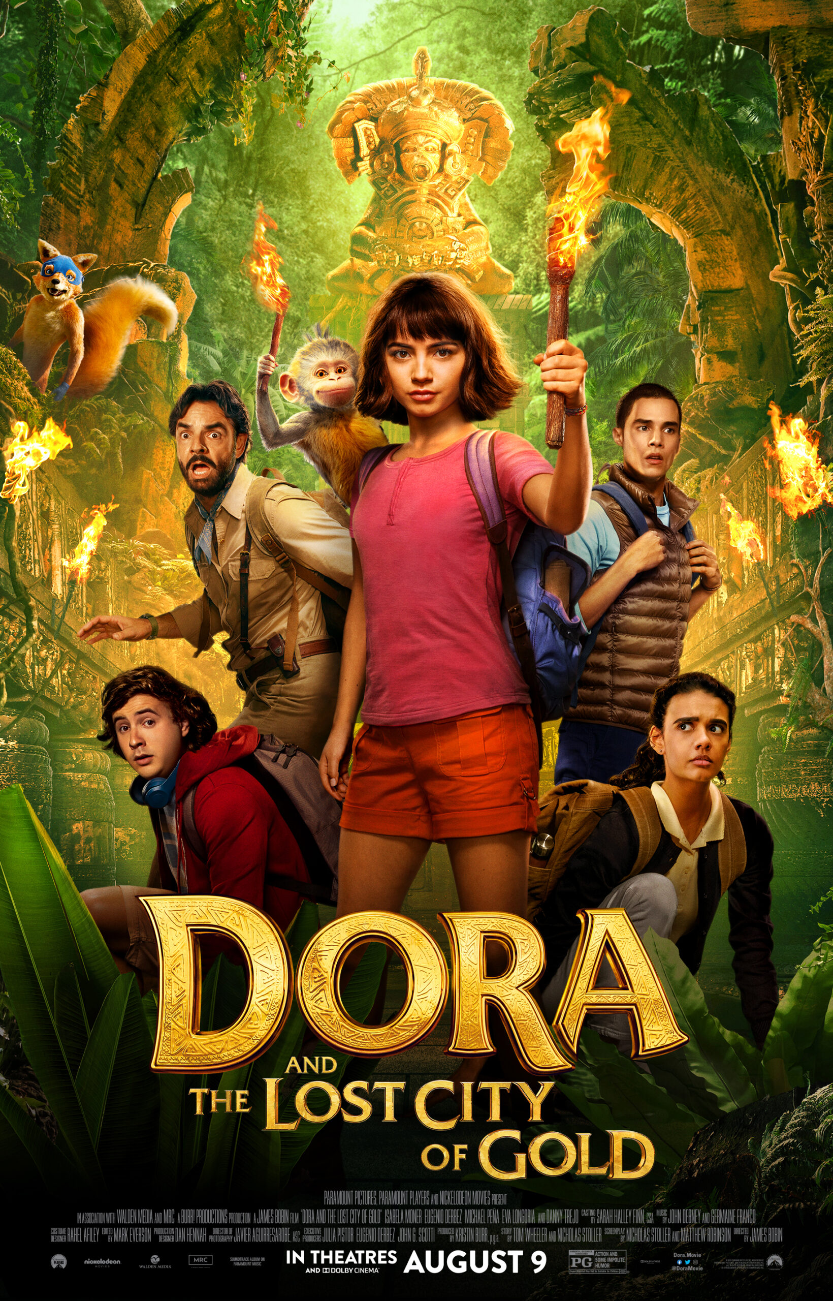 Dora And The Lost City of Gold 2019 BluRay Hindi Dual Audio ORG Full Movie Download 1080p 720p 480p ESubs