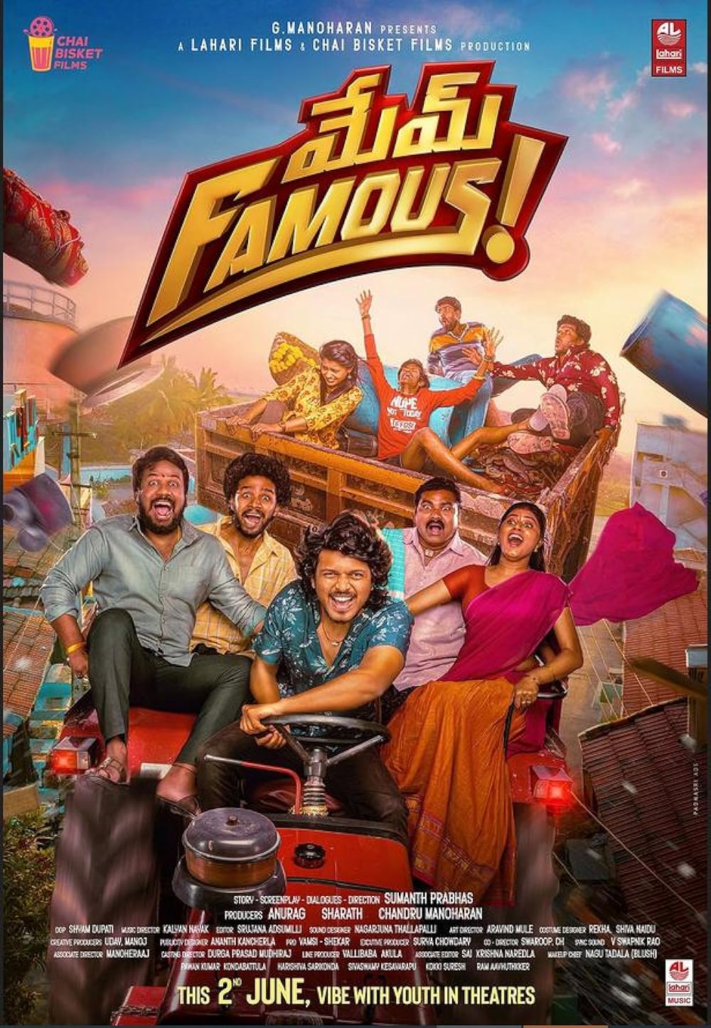 Mem Famous (2023) Hindi (HQ-Dub) 720p PreDVDRip 1.2GB x264 ESub