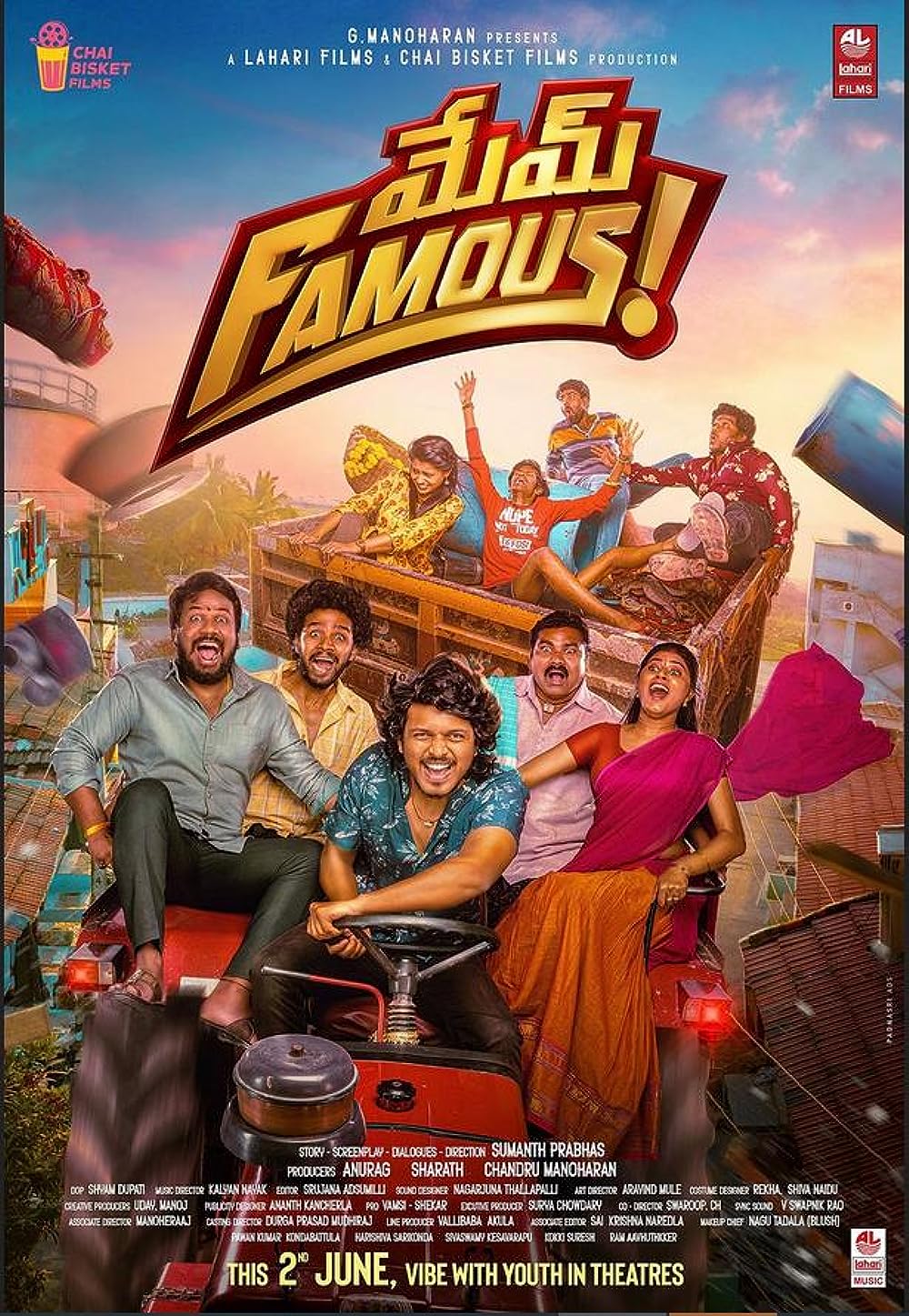 Mem Famous (2023) Hindi (HQ-Dub) 450MB PreDVDRip 480p x264 ESub