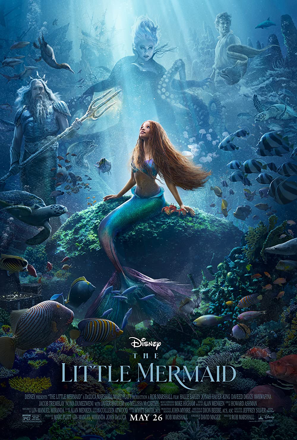 The Little Mermaid 2023 English 720p HDRip ESub 900MB Download