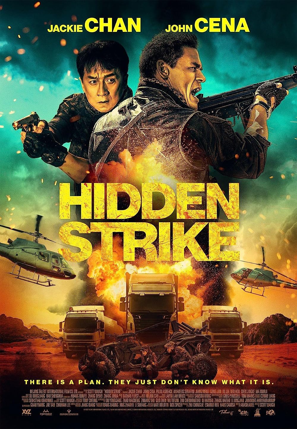 Hidden Strike 2023 Hindi (HQ-Dub) 1080p HDRip 2.1GB Download