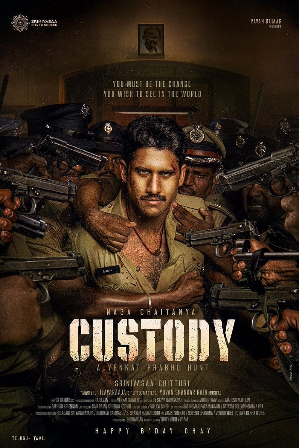 Custody 2023 Hindi (Studio-DUB OST) 500MB AMZN WEBRip 480p Download