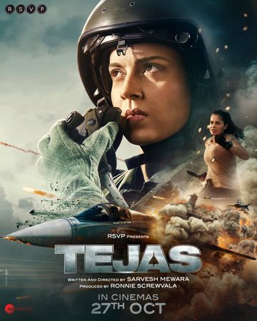 Tejas 2023 Hindi Movie 1080p 720p 480p Pre-DVD x264 Download
