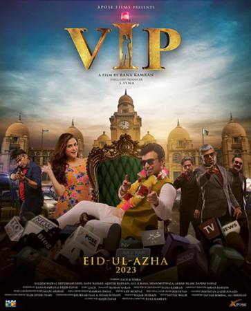 VIP 2023 Urdu Movie 450MB Pre-DVDRip 480p x264