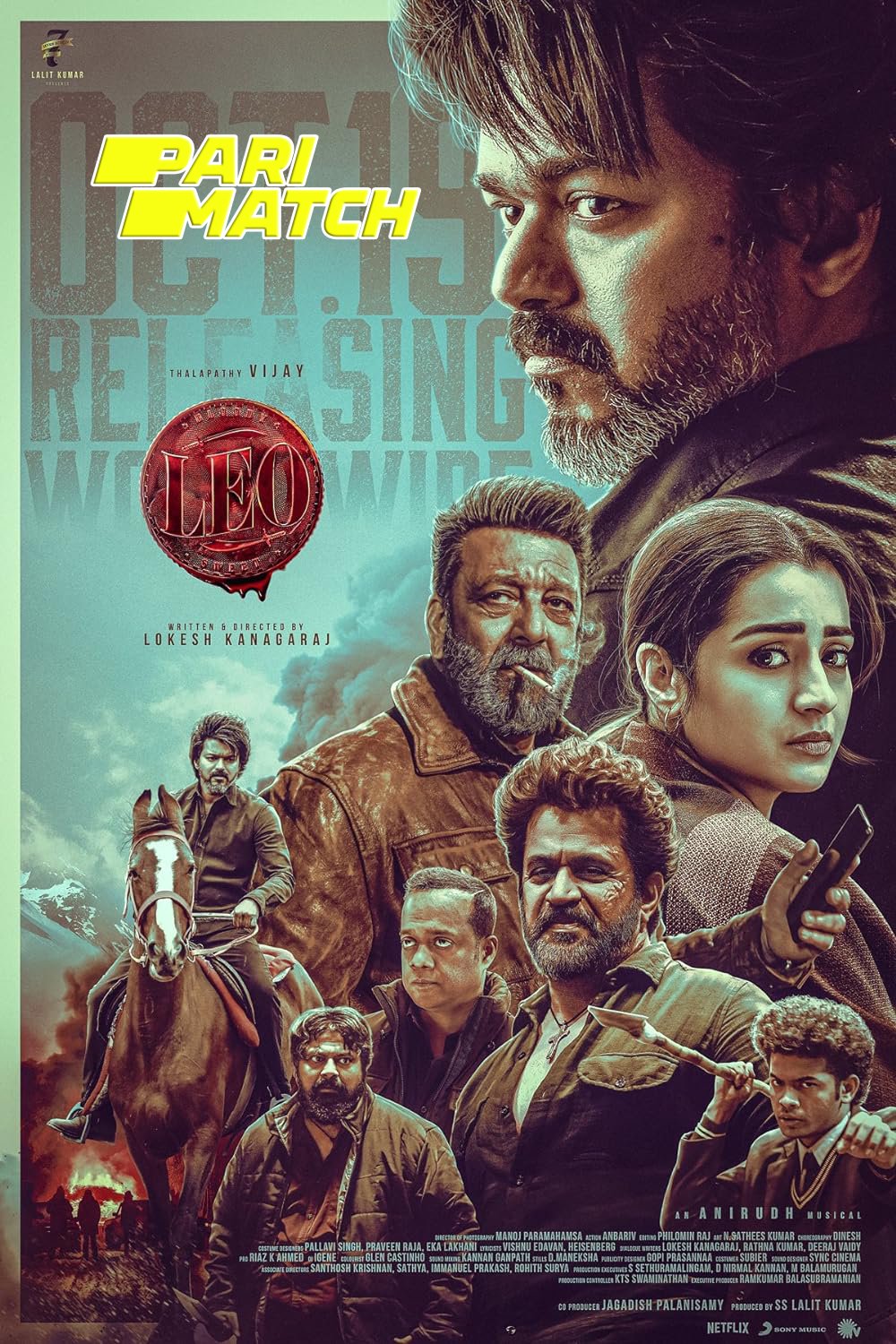 Download Leo 2023 Telugu Dubbed 1080p WEBRip [Parimatch] Online Stream