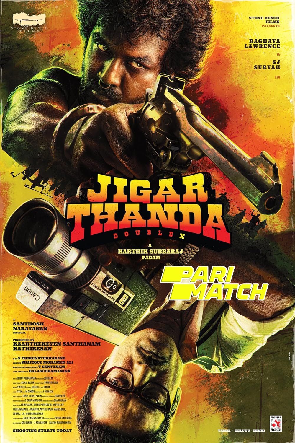Jigarthanda Double X 2023 Hindi Dubbed ORG 1080p 720p 480p CAMRip Download