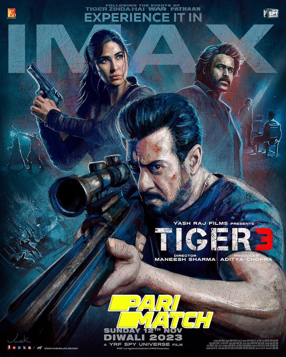 Tiger 3 2023 Tamil (UnOfficial) 1080p 720p 480p CAMRip x264 Watch Online