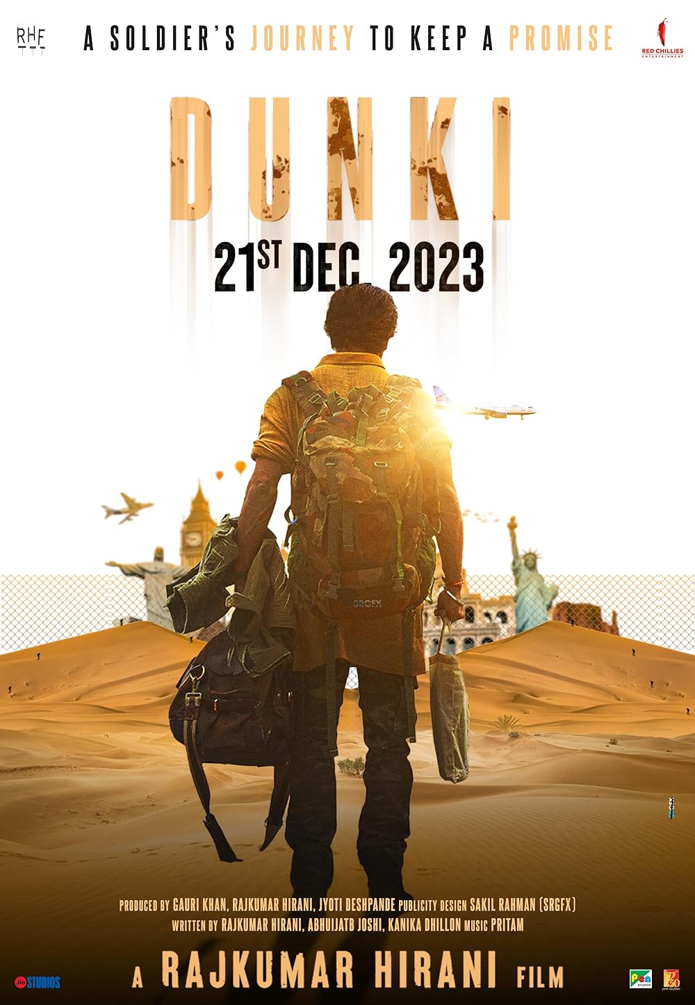 Dunki 2023 Hindi Official Teaser 1080p HDRip Download