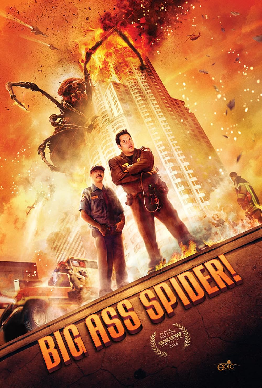Big Ass Spider! 2013 Hindi Dual Audio 300MB BluRay 480p ESubs Download