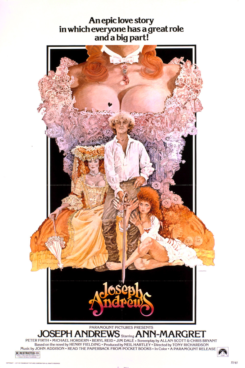 18+ Joseph Andrews 1977 English 720p HDRip 850MB Download