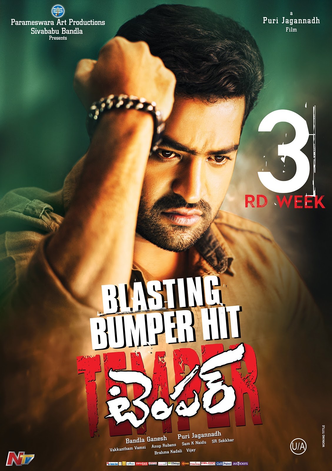 Temper 2015 Dual Audio Hindi ORG 1080p 720p 480p WEB-HDRip ESubs Download