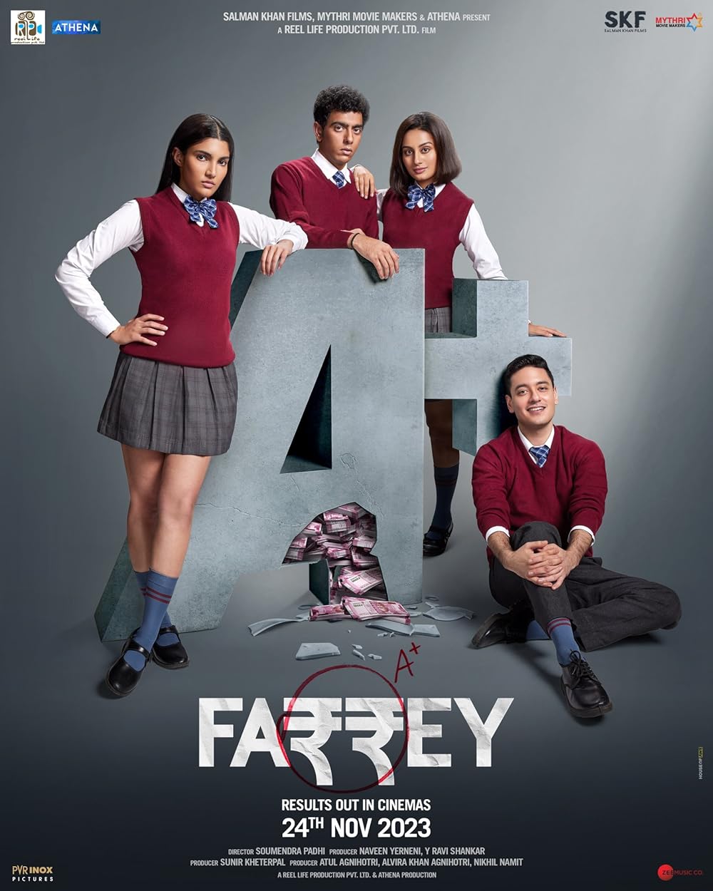 Farrey 2023 Hindi Movie 450MB HQ DVDScr 480p Download