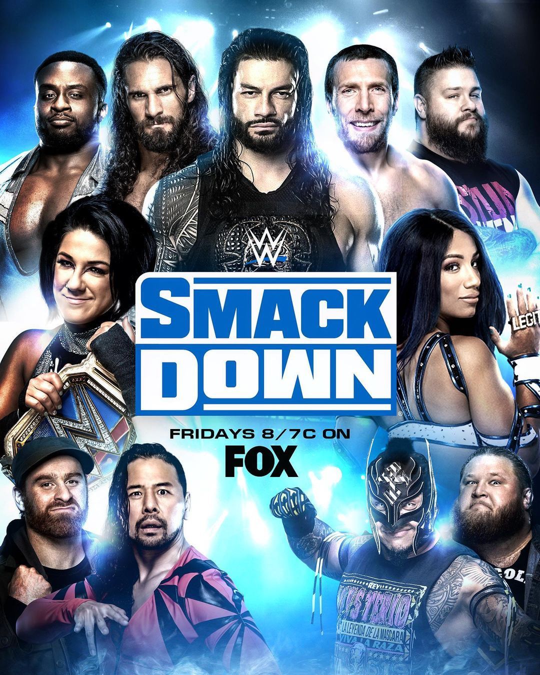 WWE Friday Night SmackDown (22 December 2023) English 720p HDRip 800MB Download