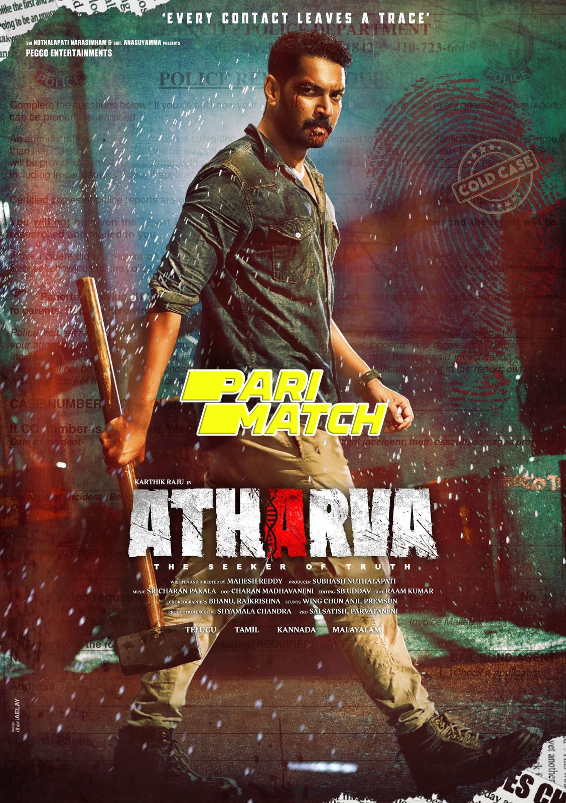 Atharva 2023 Telugu Dubbed 1080p CAMRip [PariMatch] Online Stream