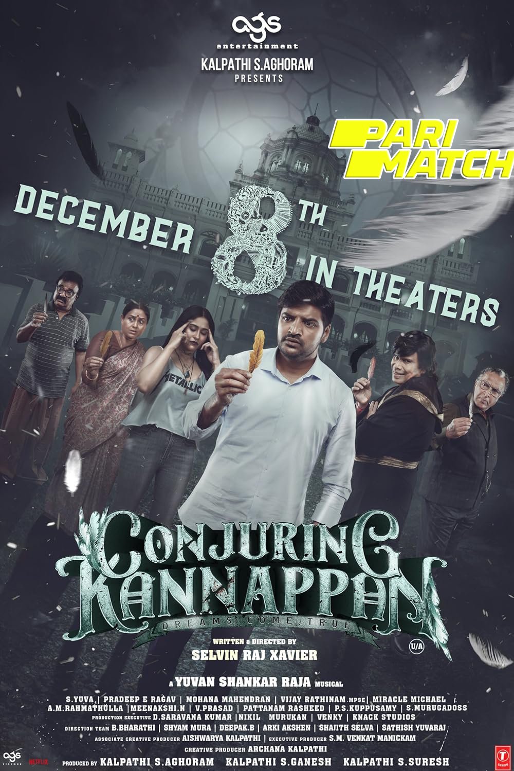 Conjuring Kannappan 2023 Tamil Dubbed 1080p CAMRip [PariMatch] Online Stream