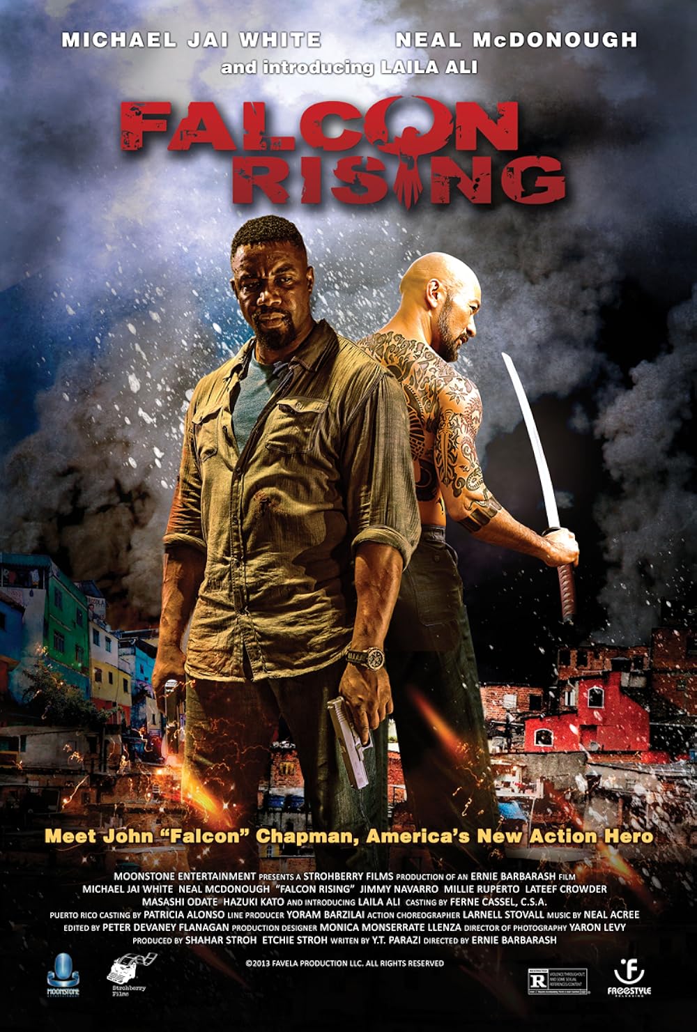 Falcon Rising 2014 Hindi ORG Dual Audio 1080p BluRay ESub 2GB Download