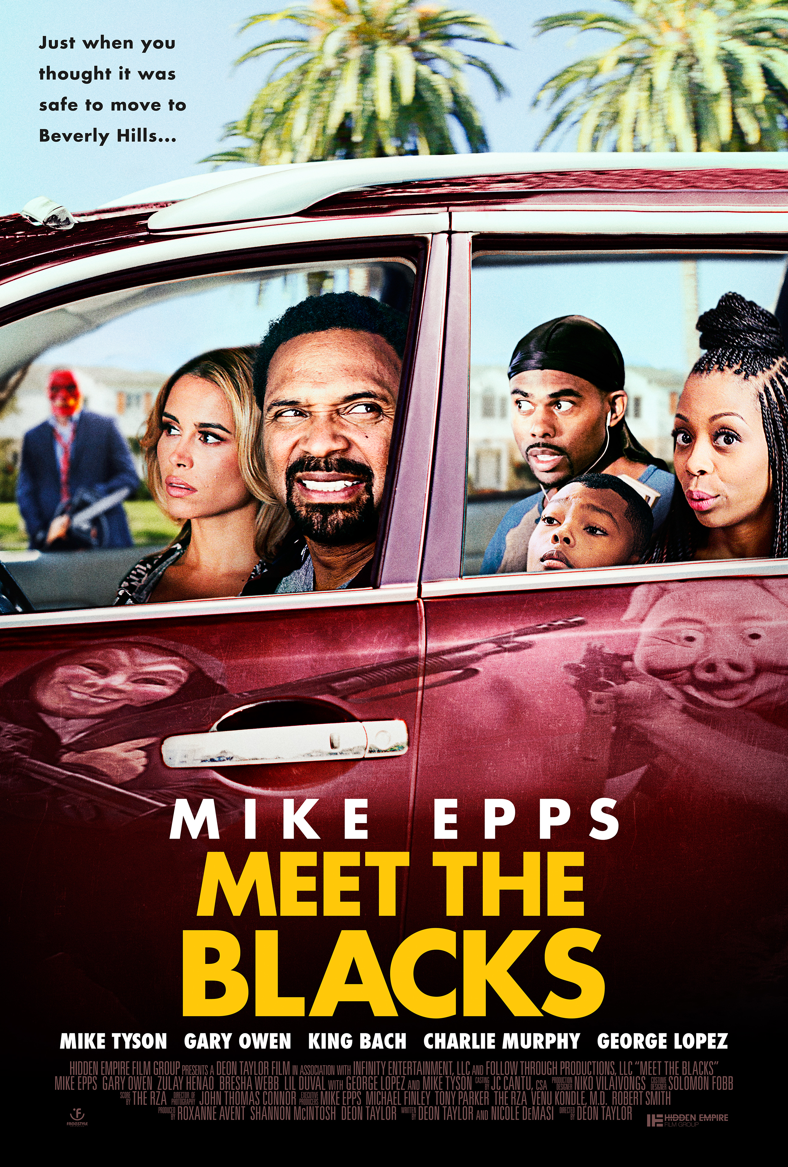 Meet the Blacks (2016) Hindi ORG Dual Audio 720p BluRay ESub 750MB Download