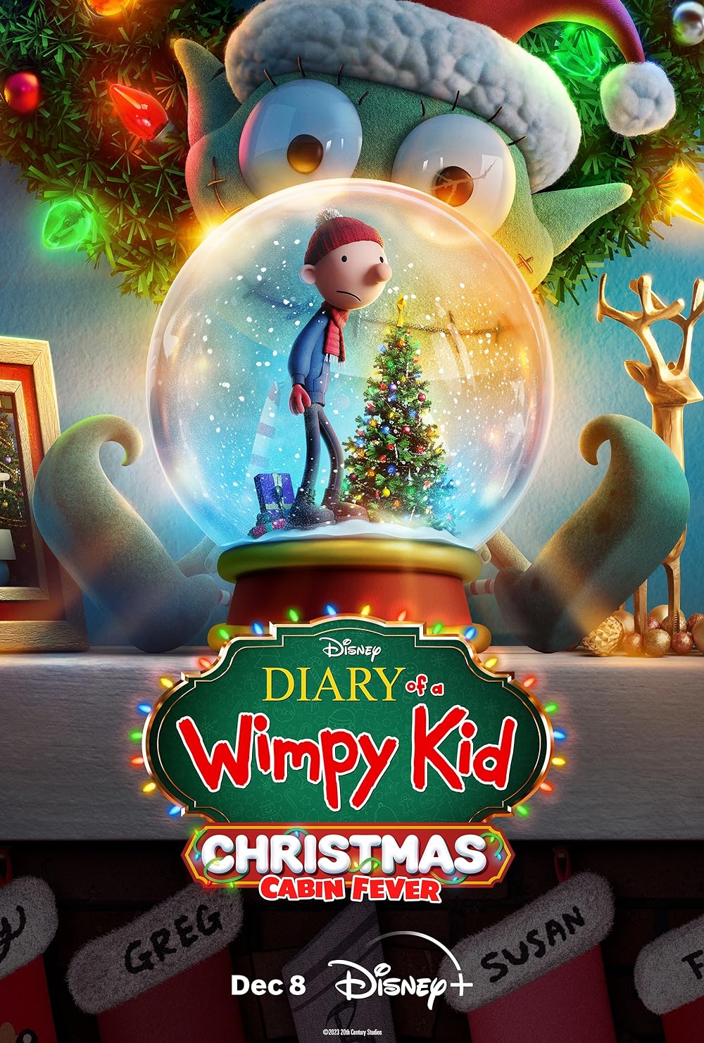 Diary of a Wimpy Kid Christmas Cabin Fever 2023 English 250MB HDRip ESub 480p Download