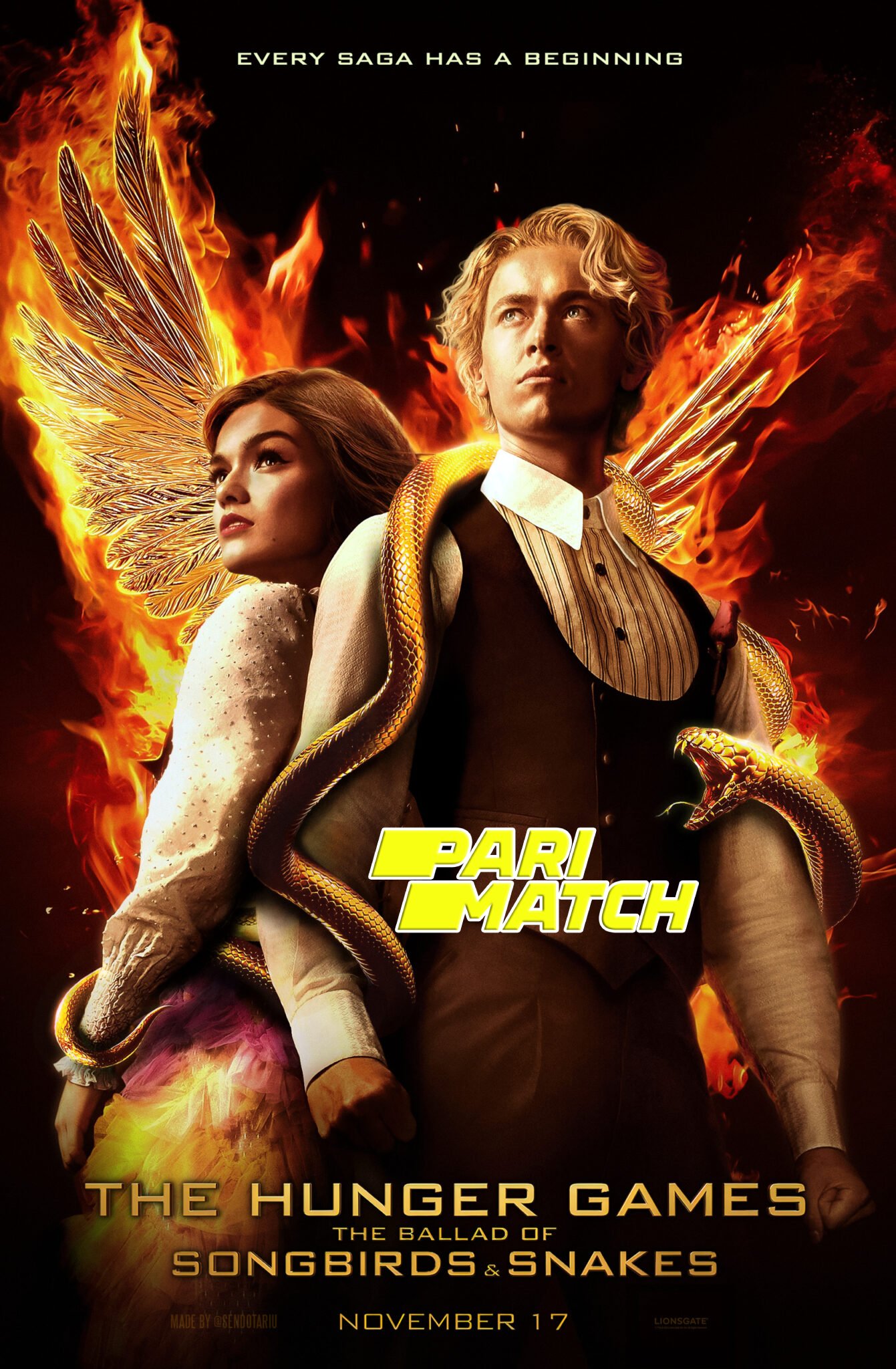 The Hunger Games The Ballad of Songbirds Snakes 2023 Tamil (HQ-Dub) 1080p WEBRip [PariMatch] Online Stream