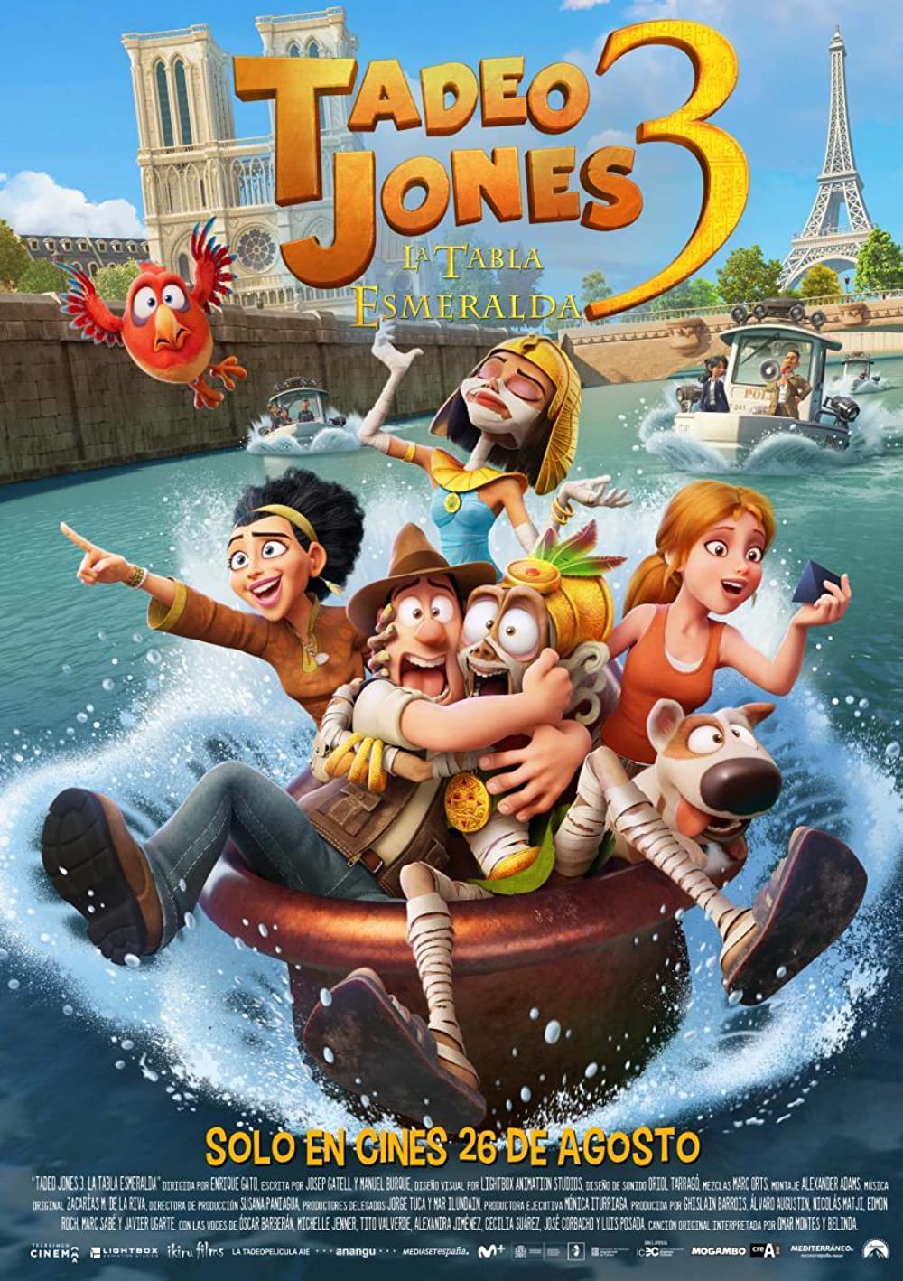 Tad the Lost Explorer and the Emerald Tablet (2022) Dual Audio Hindi (ORG) 1080p 720p 480p BluRay ESubs