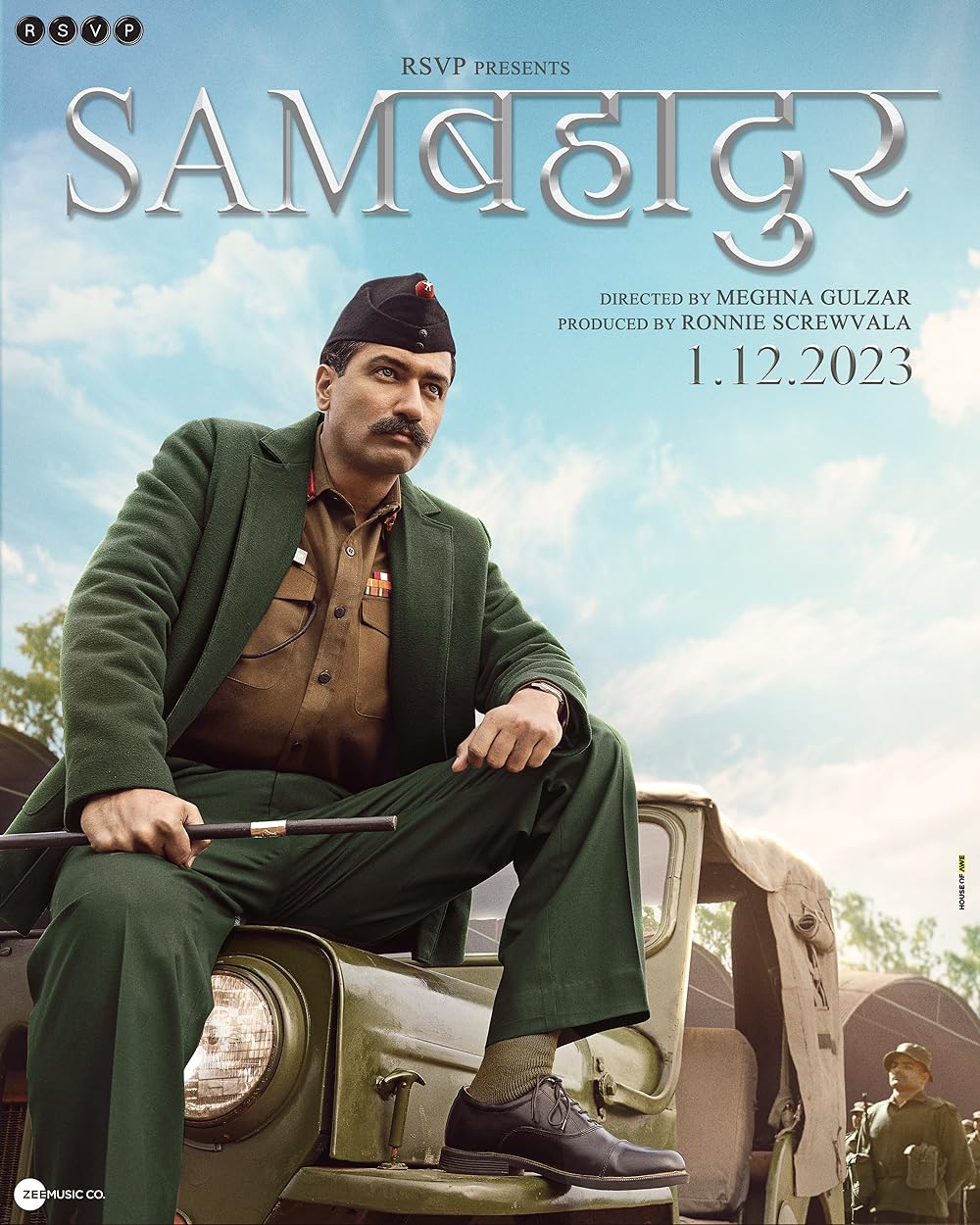 Sam Bahadur 2023 Hindi Movie 1080p 720p 480p HDRip ESub Download