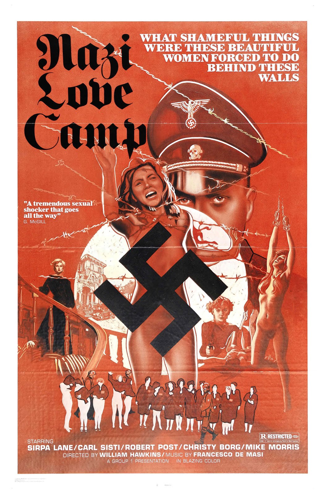  18+ Nazi Love Camp 27 1977 Italian 300MB HDRip 480p Download