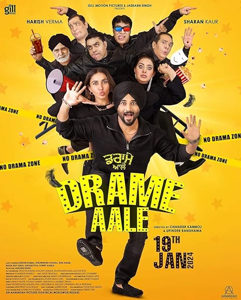 DRAMA AALE 2024 Punjabi Full Movie Official Trailer 1080p 720p 480p HDRip Download