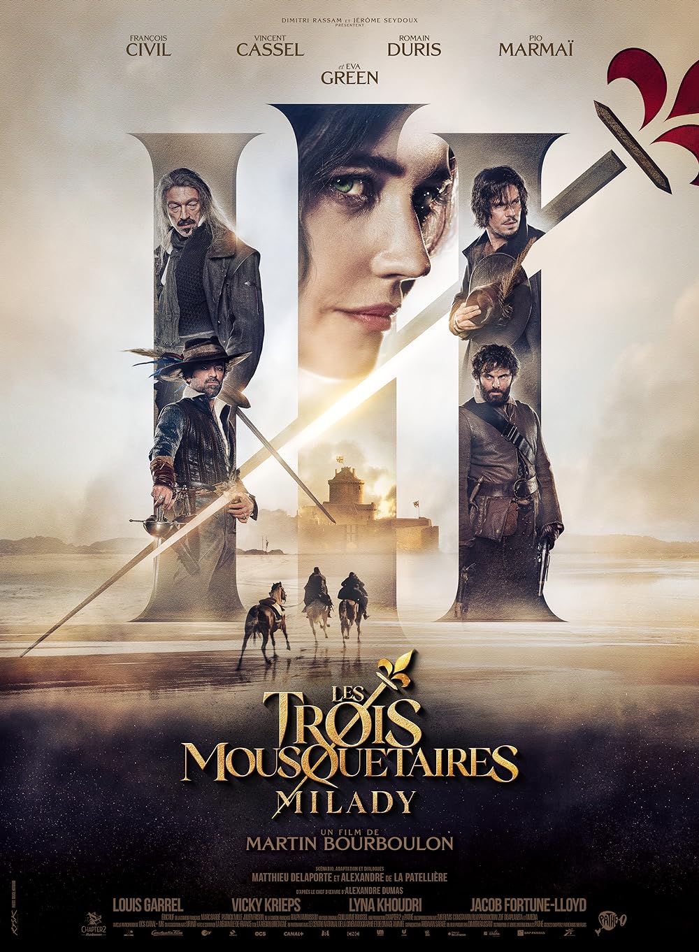 The Three Musketeers Part II Milady 2023 HQ Hindi 400MB HDCAMRip 480p Download