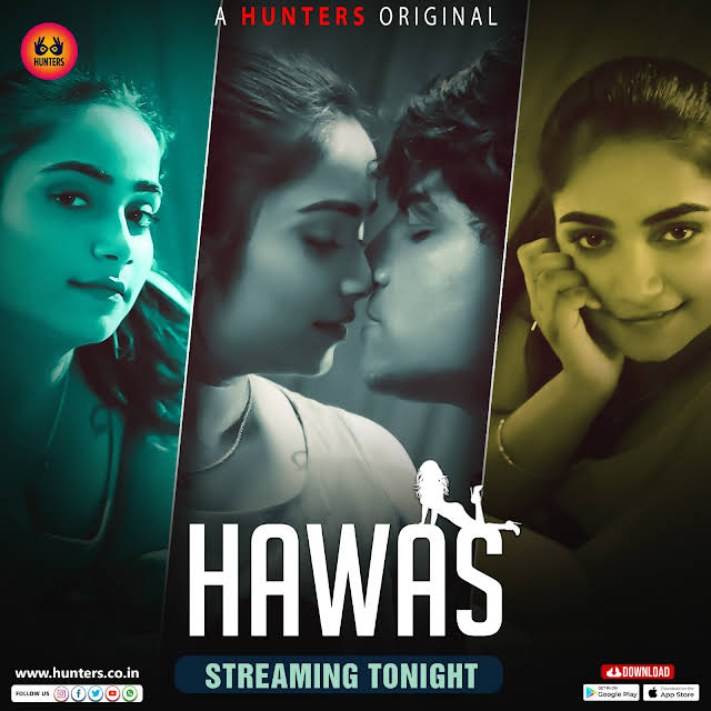 Hawas 2023 Hunters S01 Ep01-Ep03 Hindi Web Series 720p HDRip 650MB Download